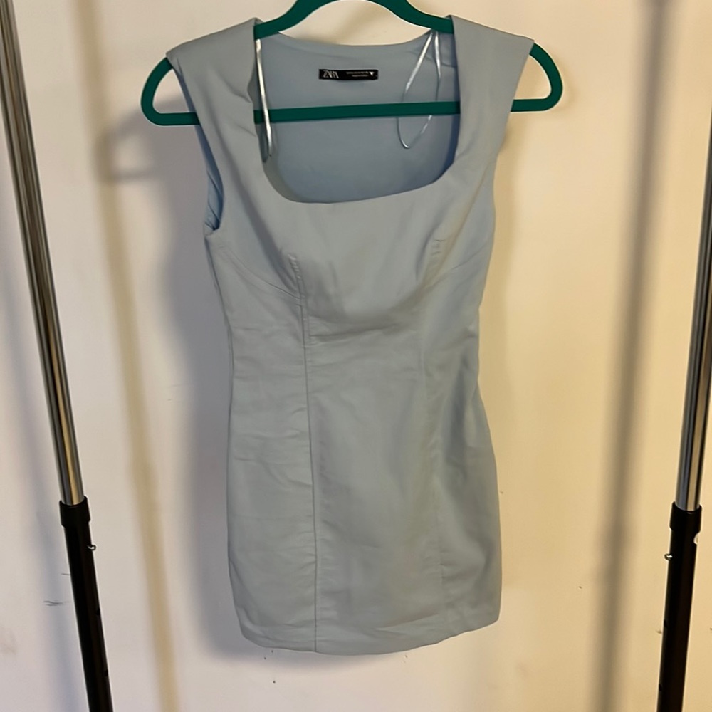 Zara Blue Tiffany Dress